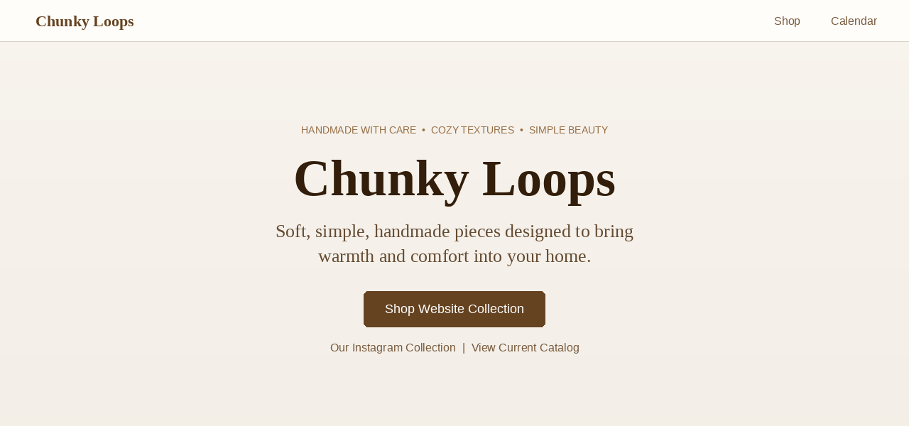 Chunky
                Loops website screenshot